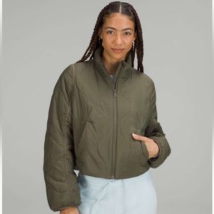 Lululemon Quilted Light Insulation Cropped Jacket, Brand new